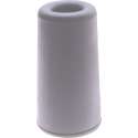 Deurbuffer rubber grijs 50mm