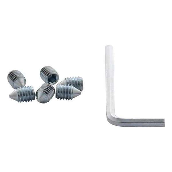 Intersteel 6 Inbusbout m6x9 conisch met inbussleutel Intersteel 6 Inbusbout m6x9 conisch met inbussleutel