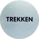 Pictogram|Deurbordje|Trekken | RVS | Durable