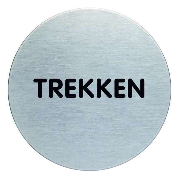 Pictogram|Deurbordje|Trekken | RVS | Durable Pictogram|Deurbordje|Trekken | RVS | Durable