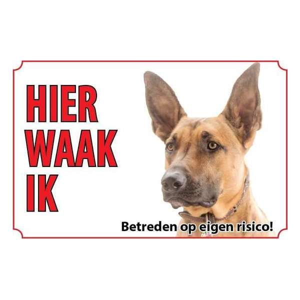 Bord - Hond-Mechelse-herder Bord - Hond-Mechelse-herder