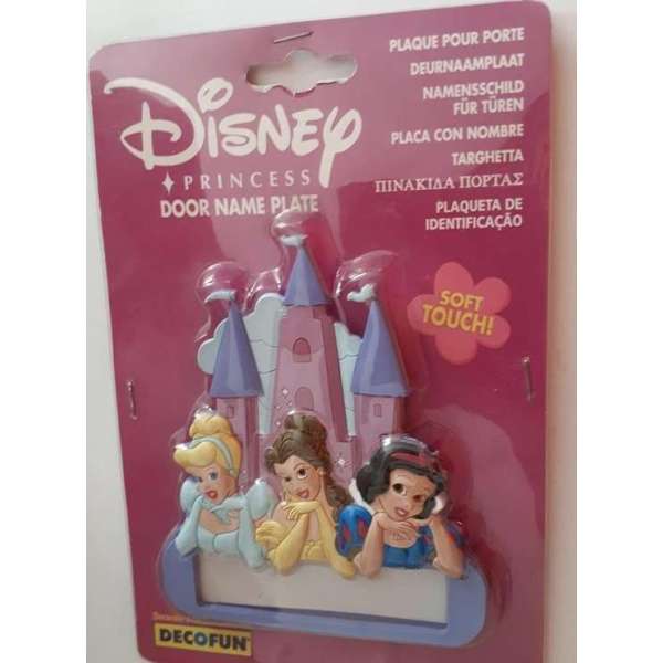 Deur naambordje Disney Princess Deur naambordje Disney Princess