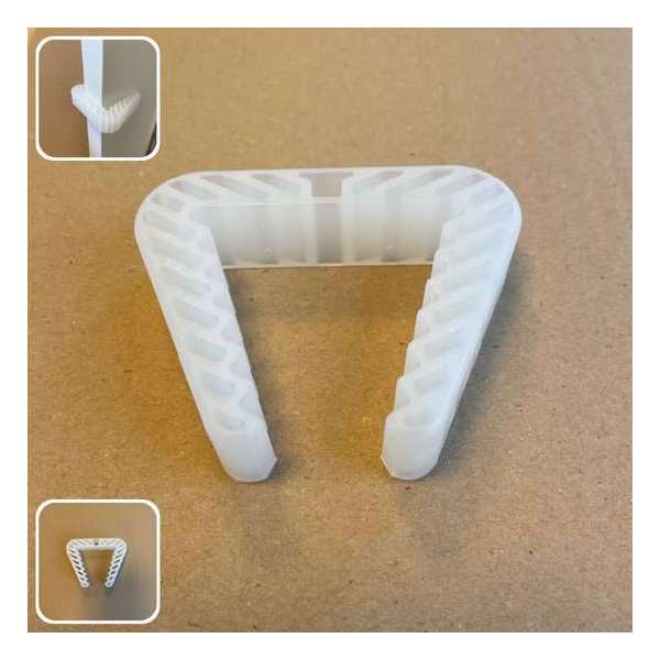 SumioProducts Deurklem / Raamklem 4 stuks - Deurstopper / Vingerbescherming / Kinderbeveiliging - Transparant SumioProducts Deurklem / Raamklem 4 stuks - Deurstopper / Vingerbescherming / Kinderbeveiliging - Transparant
