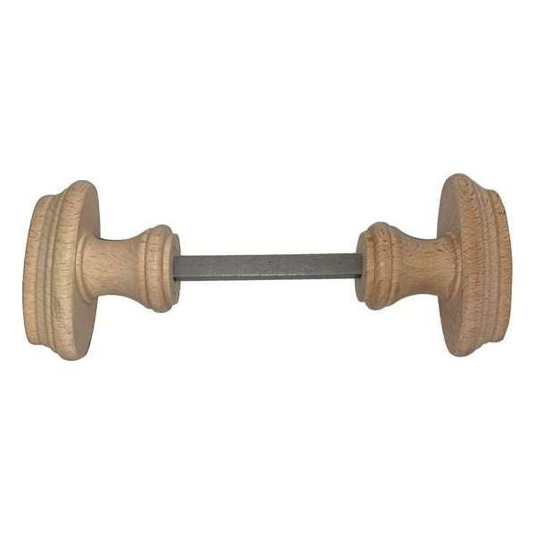 Beukenhouten deur klink, deurklink, met freesrand 7x3.5x5.5cm Beukenhouten deur klink, deurklink, met freesrand 7x3.5x5.5cm