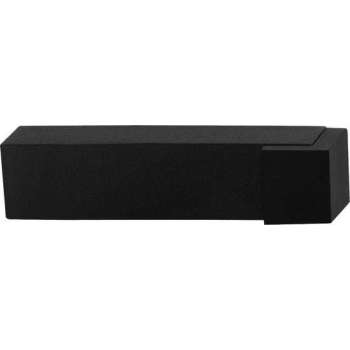 GPF8738.61 zwart deurstopper vierkant 85x20mm