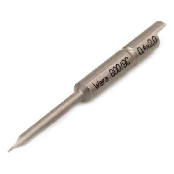 Wera - Halfmoon Bits slotted 2.0x44 - Bitjes Halfmoon 2.0x44 Wera - Halfmoon Bits slotted 2.0x44 - Bitjes Halfmoon 2.0x44