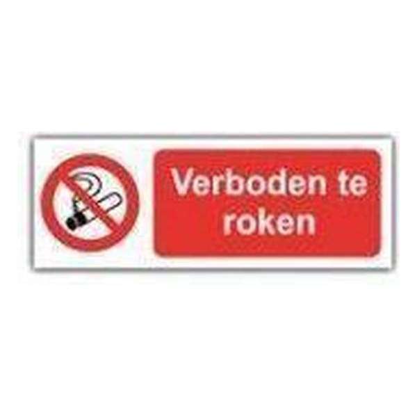Carpoint Opzetbord Plaat verboden te roken Carpoint Opzetbord Plaat verboden te roken