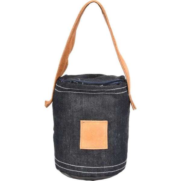 Denim deurstopper met handvat Denim deurstopper met handvat