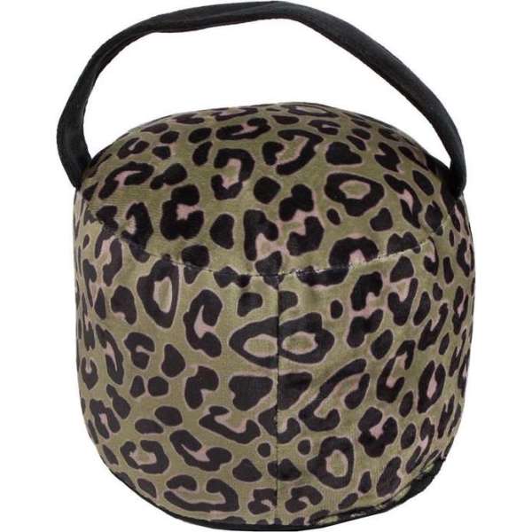 Gifts Amsterdam Deurstopper Panther 15x15x10 Cm Textiel Groen Gifts Amsterdam Deurstopper Panther 15x15x10 Cm Textiel Groen