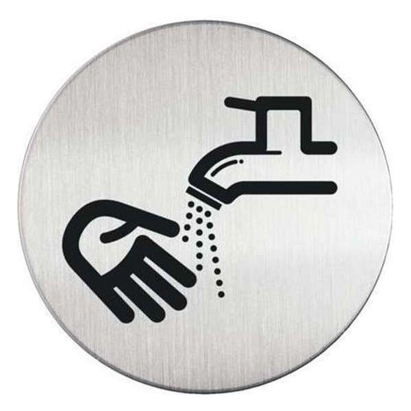 Pictogram|Deurbordje|Handen wassen Pictogram|Deurbordje|Handen wassen
