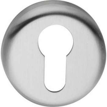 Intersteel Rozet profielcilindergat nobile rvs geborsteld