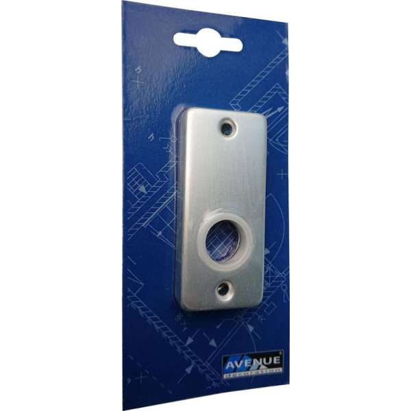 AVENUE kortschild set euro 72 mm | ALUMINIUM AVENUE kortschild set euro 72 mm | ALUMINIUM