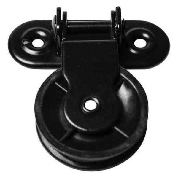 Scharnierkatrol - wiel 50mm - Zwart Scharnierkatrol - wiel 50mm - Zwart