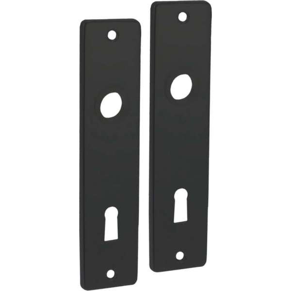 Kortschild sl56 – aluminium – zwart Kortschild sl56 – aluminium – zwart