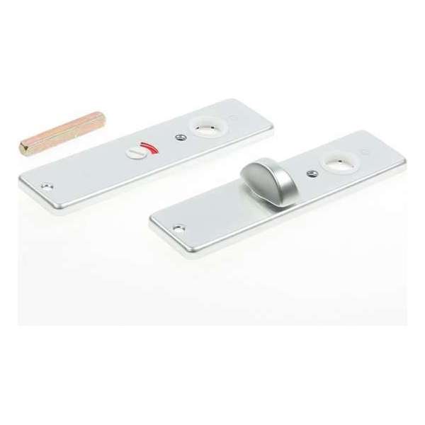 Hoppe Kortschild, aluminium 202kp wc 8x55 zilver Hoppe Kortschild, aluminium 202kp wc 8x55 zilver