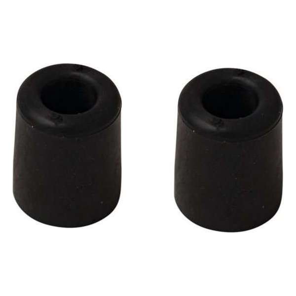 4x stuks deurstopper / deurstoppers rubber zwart - 35 mm lengte - deurbuffers / deurbuffer - stootdoppen 4x stuks deurstopper / deurstoppers rubber zwart - 35 mm lengte - deurbuffers / deurbuffer - stootdoppen