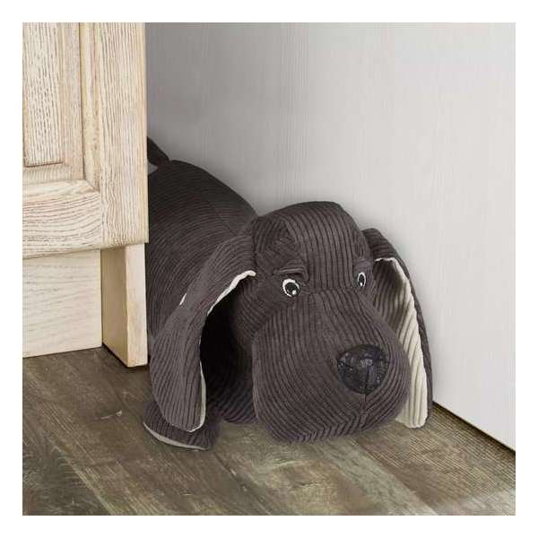 Relaxdays deurstopper hond - stof - zware deurhouder vloer - kinderkamer - binnen - zand Relaxdays deurstopper hond - stof - zware deurhouder vloer - kinderkamer - binnen - zand