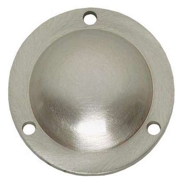 Intersteel Afdekplaatje voordeurknop nikkel mat Intersteel Afdekplaatje voordeurknop nikkel mat