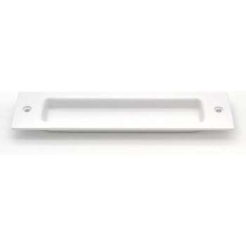 Barnwoodweb deurgreep Seattle wit gepoedercoat staal 53x203 mm