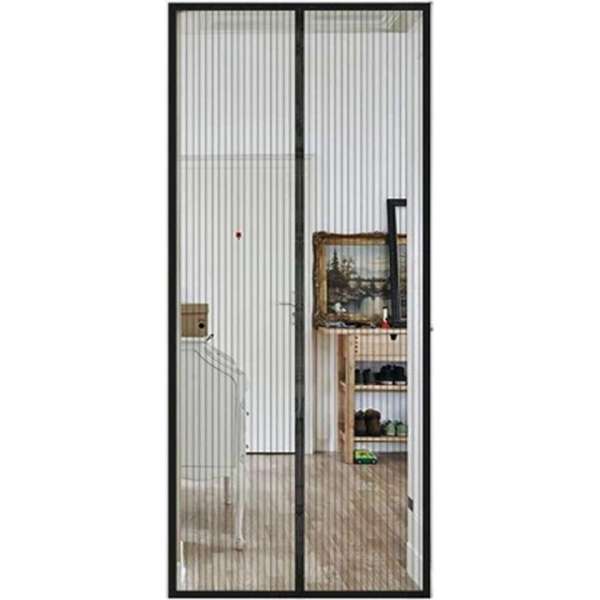 Vliegengordijn - Deur - Magnetisch - 90 x 210 cm - Transparant Vliegengordijn - Deur - Magnetisch - 90 x 210 cm - Transparant