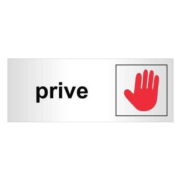 Aluminium deur tekstbordje bedrukt met tekst privé - 130 mm x 50 mm x 0,5 mm - Deur tekstbordje privé - Promessa-Design. Aluminium deur tekstbordje bedrukt met tekst privé - 130 mm x 50 mm x 0,5 mm - Deur tekstbordje privé - Promessa-Design.