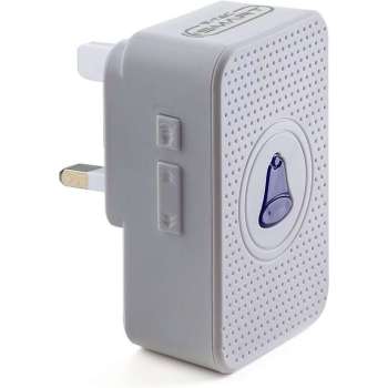 V-tac Video-deurbel Plug-in Vt-5413 Wifi 250 Meter Ip54 Wit