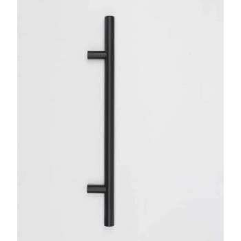 Meubelgreep Marita - 160 mm - zwart - metaal - geschikt voor binnen - modern/industrieel