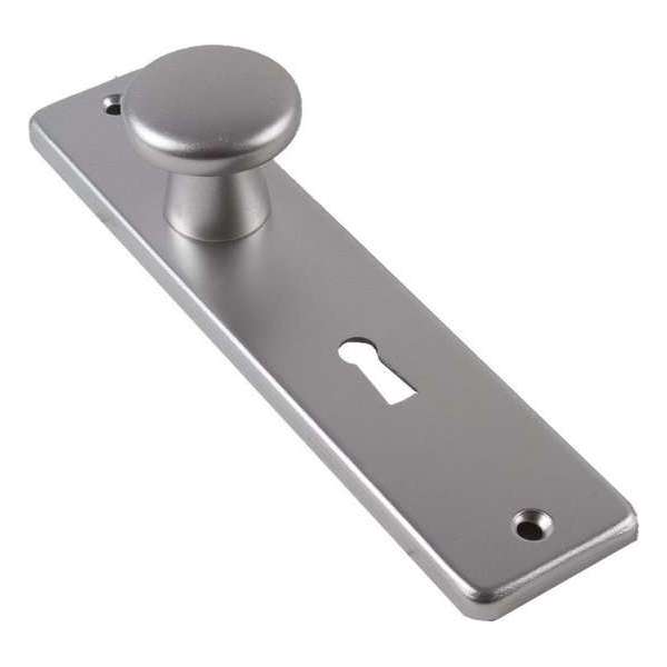 AMI Knopschild F2 180x41 mm RH Knop 40 mm cilindergat 72 mm AMI Knopschild F2 180x41 mm RH Knop 40 mm cilindergat 72 mm
