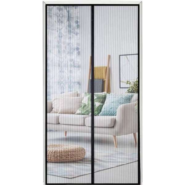 Hordeur - 210x100 CM - Magnetisch hordeur - Deurhor - Vliegenhor - Vliegengordijn - Insectenhor Hordeur - 210x100 CM - Magnetisch hordeur - Deurhor - Vliegenhor - Vliegengordijn - Insectenhor