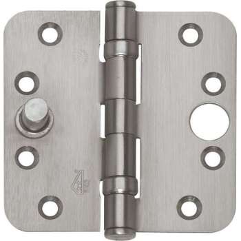 kogellagerscharnier RVS 89x89 mm afgerond skg