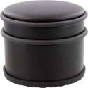 Deurstopper - RVS - Mat zwart - Rubber - Binnenhuis (Black)