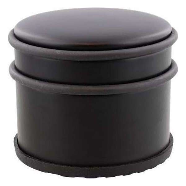 Deurstopper - RVS - Mat zwart - Rubber - Binnenhuis (Black) Deurstopper - RVS - Mat zwart - Rubber - Binnenhuis (Black)
