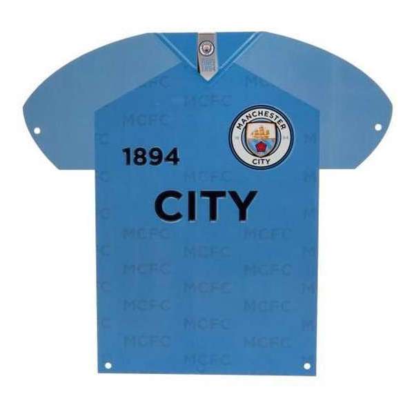 Manchester City Plaat - Shirt sign - Metaal - 1894 Manchester City Plaat - Shirt sign - Metaal - 1894