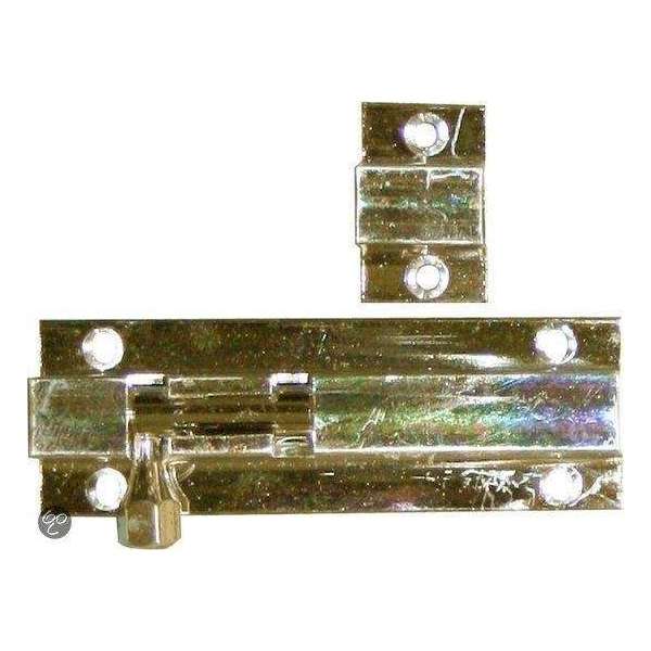 Qlinq Profielgrendel - Verchroomd - 50 x 25 mm Qlinq Profielgrendel - Verchroomd - 50 x 25 mm