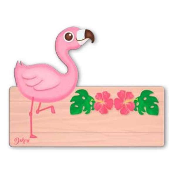 Naambord Flamingo - Kind - Meisje - Hout - Dekori - Babykamer - Kinderkamer Naambord Flamingo - Kind - Meisje - Hout - Dekori - Babykamer - Kinderkamer