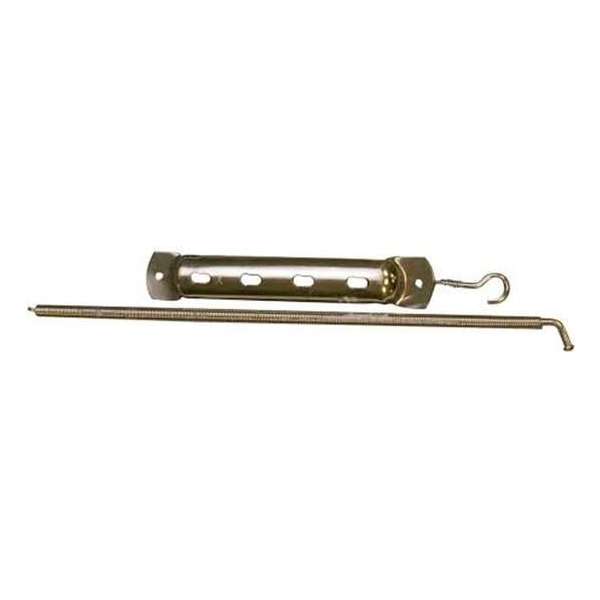 QLINQ spiraaldeurveer | vernikkeld 10 x 350 mm QLINQ spiraaldeurveer | vernikkeld 10 x 350 mm