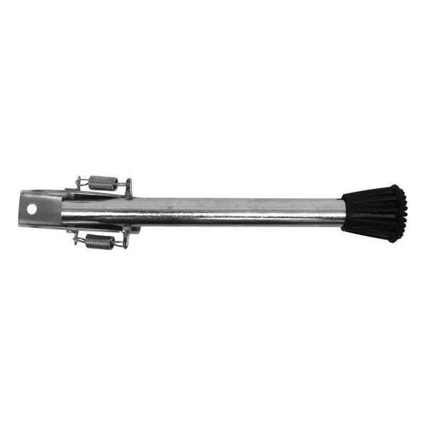 1x stuks deurvastzetter / deurvastzetters verzinkt met veer 20 cm - deurstoppers / deurbuffers 1x stuks deurvastzetter / deurvastzetters verzinkt met veer 20 cm - deurstoppers / deurbuffers