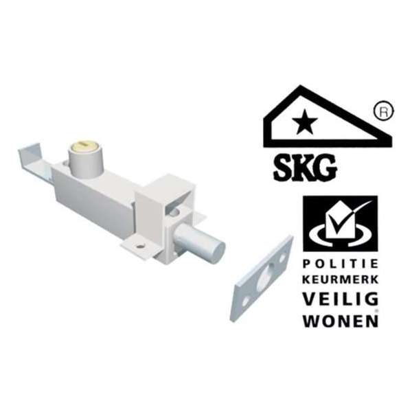 SecuMax Universeel Oplegslot 806 - Zilver SecuMax Universeel Oplegslot 806 - Zilver