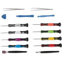 Silverline 16-delige precisie telefoon reparatie set