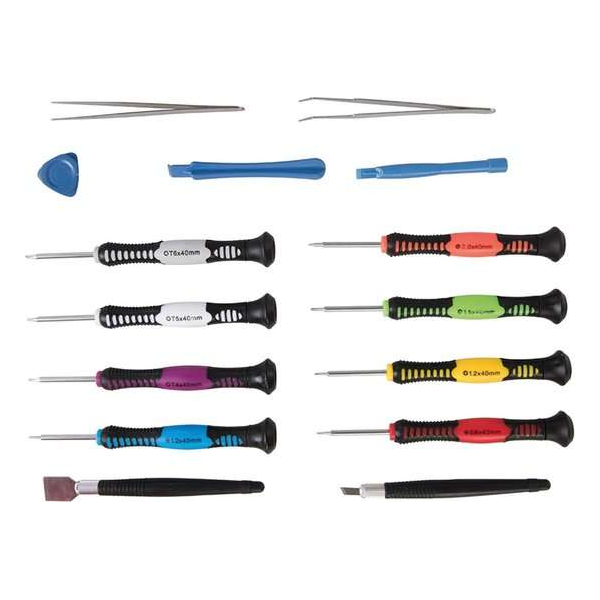 Silverline 16-delige precisie telefoon reparatie set Silverline 16-delige precisie telefoon reparatie set
