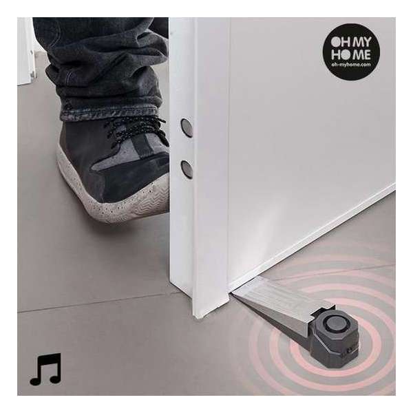 Oh My Home Deurstop Alarm met Contactsensor Oh My Home Deurstop Alarm met Contactsensor