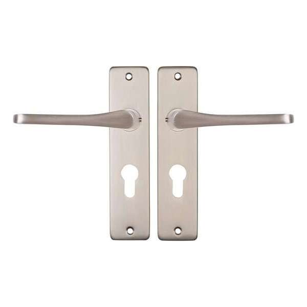 Starx Deurklink RVS – Deurbeslag – Deurschild voor Profielcilinder (PC55) – Deurklink Vlinder Starx Deurklink RVS – Deurbeslag – Deurschild voor Profielcilinder (PC55) – Deurklink Vlinder