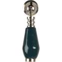Clayre & Eef Deurknop 2*6 cm Groen Keramiek Meubelknop