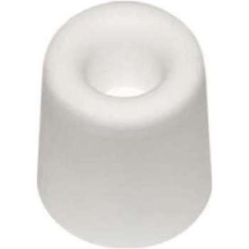 DEURBUFFERS RUBBER 35 MM   WIT 2 ST.