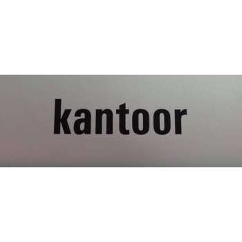 Aluminium deurbordje tekst: kantoor | 5 jaar garantie | Zelfklevend