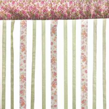 2LIF Melanie Groen Draadgordijn deur - 90 x 200 cm