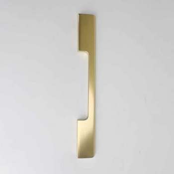 Deurgreep Agnes - messing - 160 mm