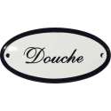 Deurbord Douche