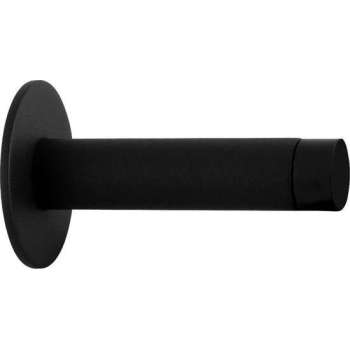 GPF8736.61 zwart deurstopper rond 85x19/50mm