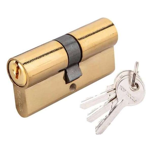 Cilinder slot 31/31 - Messingkleur Cilinder slot 31/31 - Messingkleur